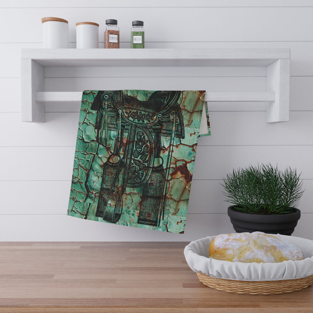 Saddle Kitchen Tea Towels - Western Decor for Home & Gifts