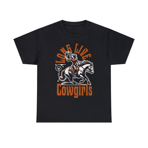 Long Live Cowgirls  Unisex Heavy Cotton Tee