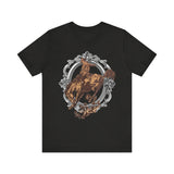 Vintage Bronc Graphic Unisex Tee - Classic Style for Royal Enthusiasts
