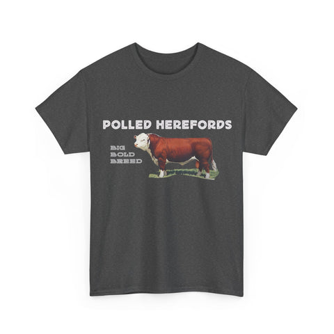 Polled Hereford  Unisex Heavy Cotton Tee