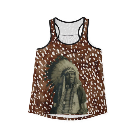 Bohemian Women's Tank Top with Tribal Design | Summer Style, Festival Wear, Casual Beach Top, Unique Gift Idea, Eco-Friendly Fashion