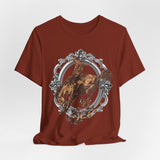 Vintage Bronc Graphic Unisex Tee - Classic Style for Royal Enthusiasts