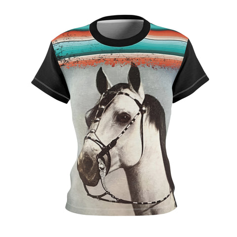 Vintage Horse Graphic Tee for Equestrian Lovers