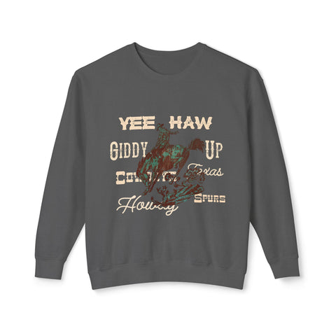 Cowboy Junkie   Lightweight Crewneck Sweatshirt