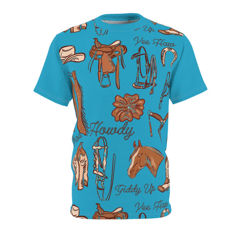 Cowboy Tools all over print shirt