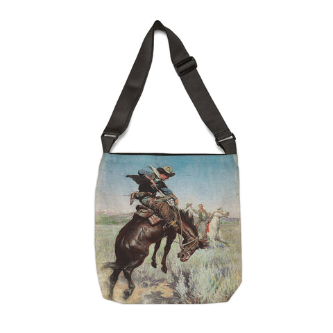 Bronc Buster Adjustable Tote Bag (AOP)