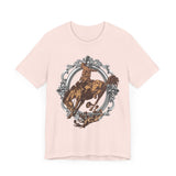 Vintage Bronc Graphic Unisex Tee - Classic Style for Royal Enthusiasts