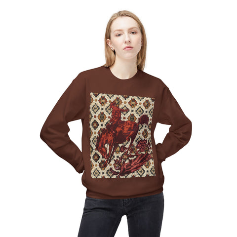 Vintage Cowboy  Crewneck Sweatshirt -  Yee Haw!