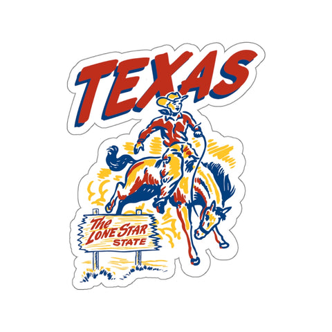 Texas Kiss-Cut Stickers