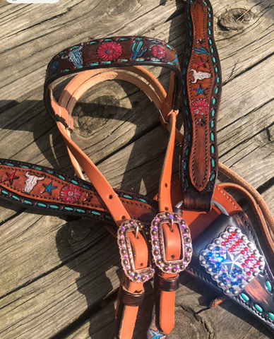 Painted Tack set