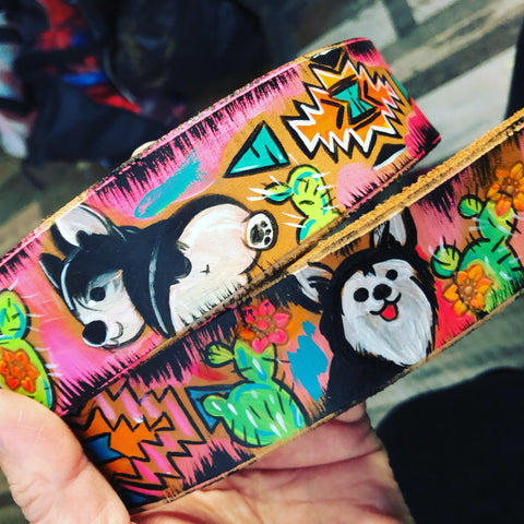 Custom Dog Breed belt