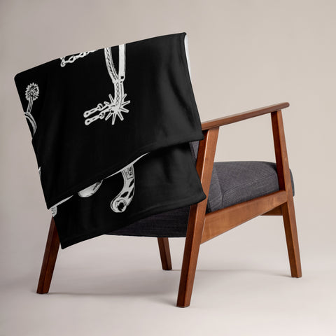 Spurs Throw Blanket