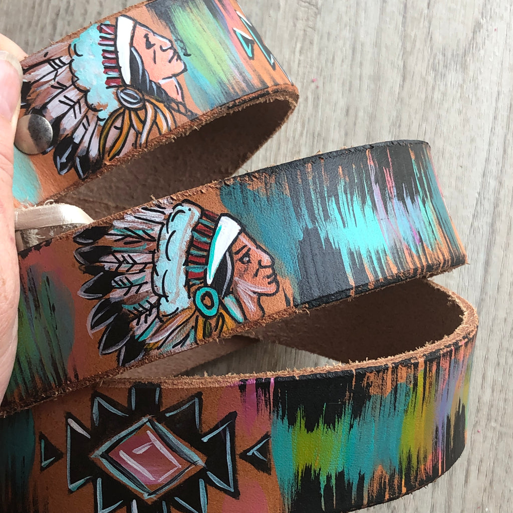 Chief Painted Belt