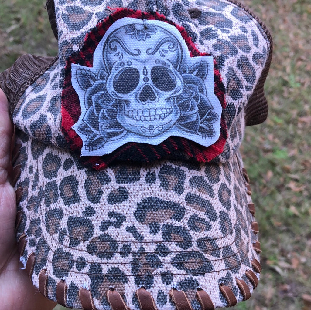 Sugar skull hat