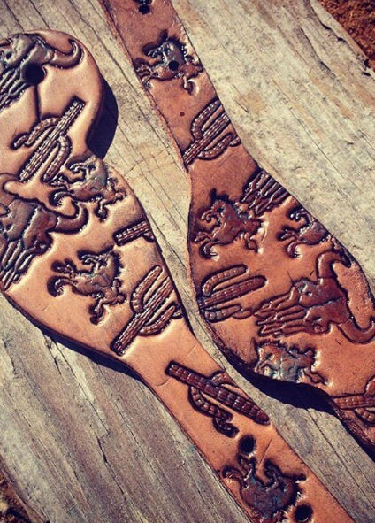 Western Youth Spur straps