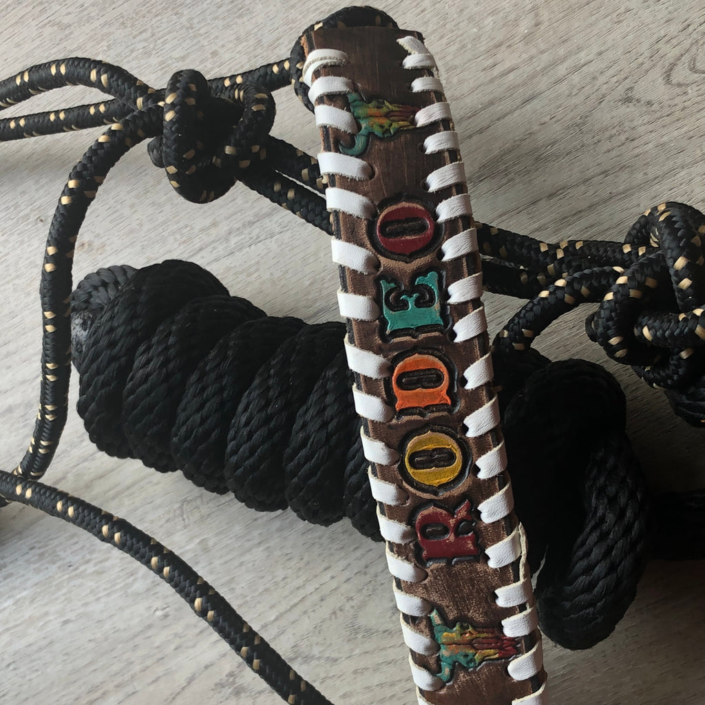 Rodeo rope halter