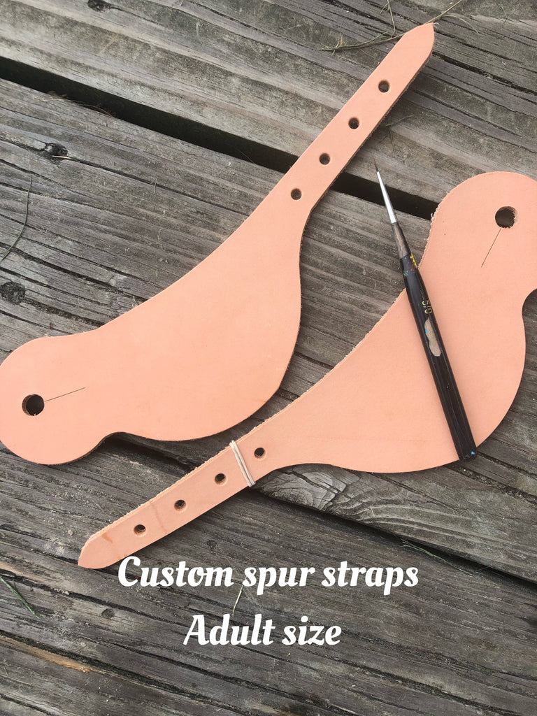 Custom spur straps